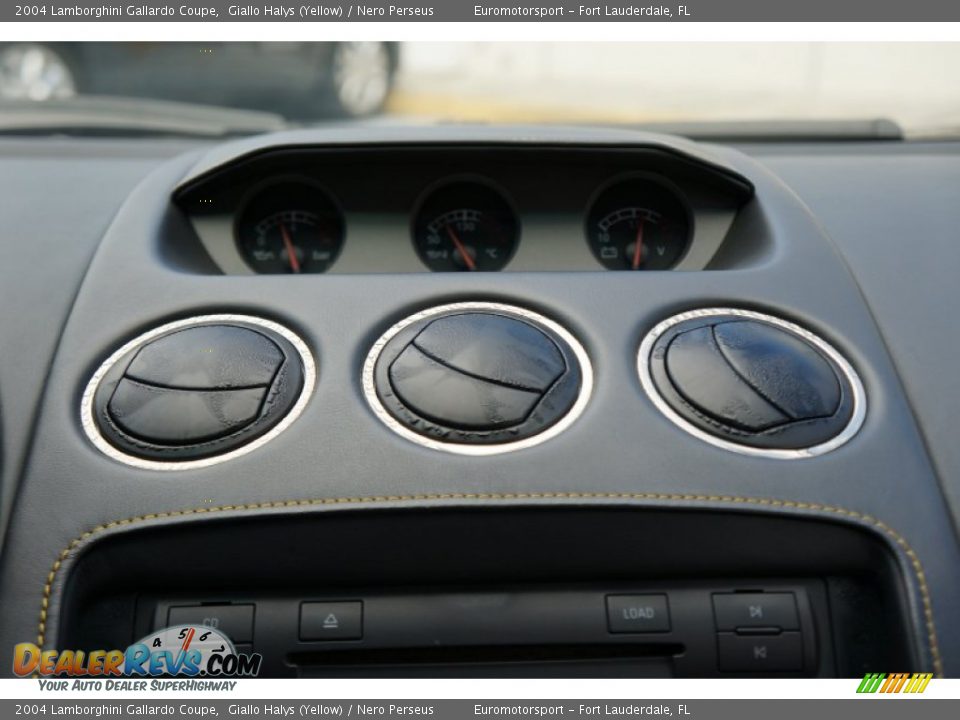 2004 Lamborghini Gallardo Coupe Giallo Halys (Yellow) / Nero Perseus Photo #56