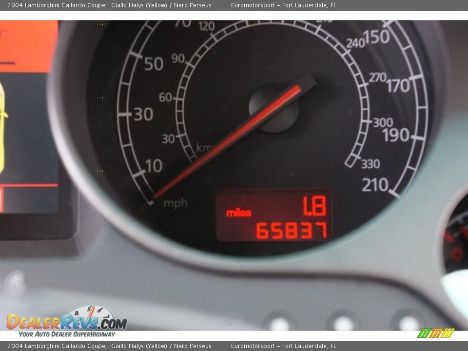 2004 Lamborghini Gallardo Coupe Giallo Halys (Yellow) / Nero Perseus Photo #62