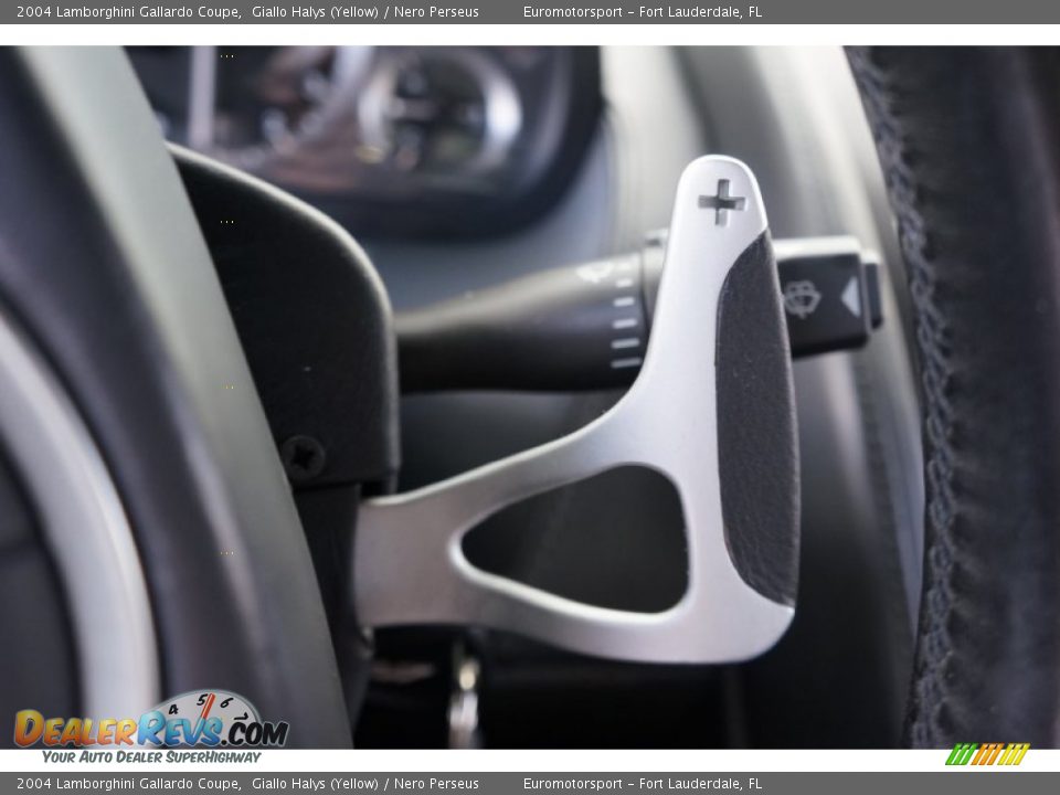 2004 Lamborghini Gallardo Coupe Giallo Halys (Yellow) / Nero Perseus Photo #64