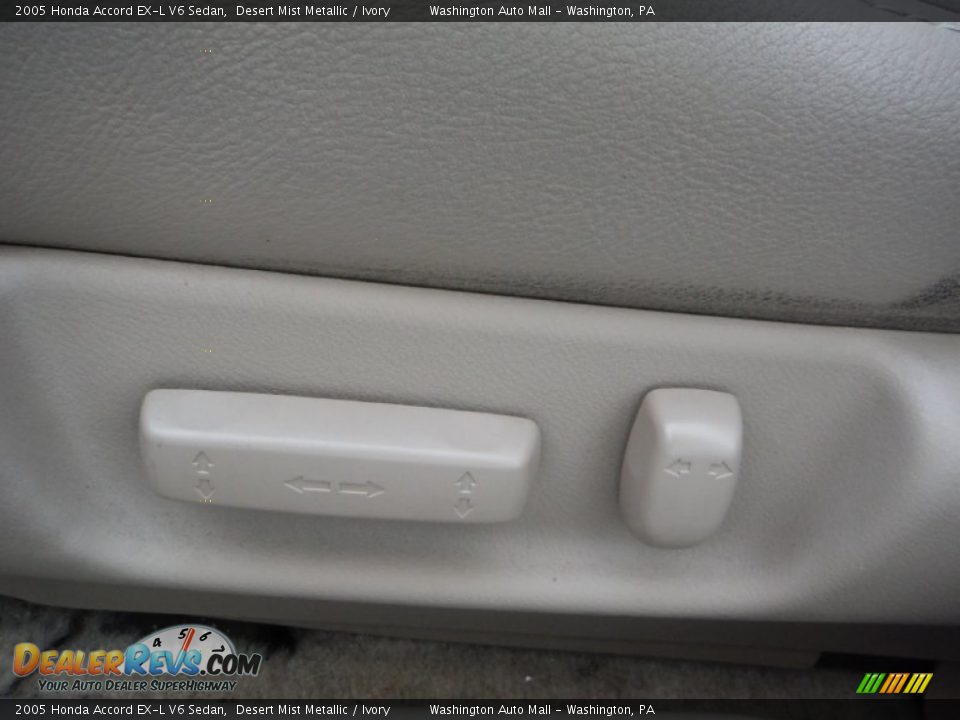 2005 Honda Accord EX-L V6 Sedan Desert Mist Metallic / Ivory Photo #13