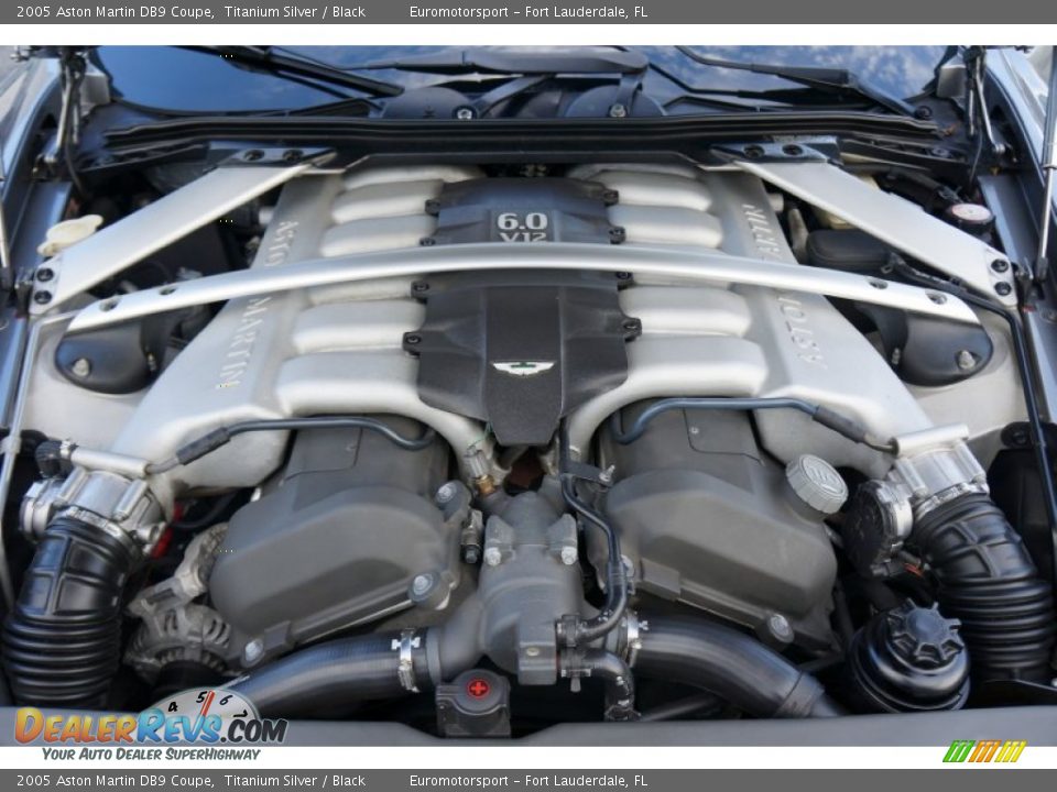 2005 Aston Martin DB9 Coupe 6.0 Liter DOHC 48 Valve V12 Engine Photo #71