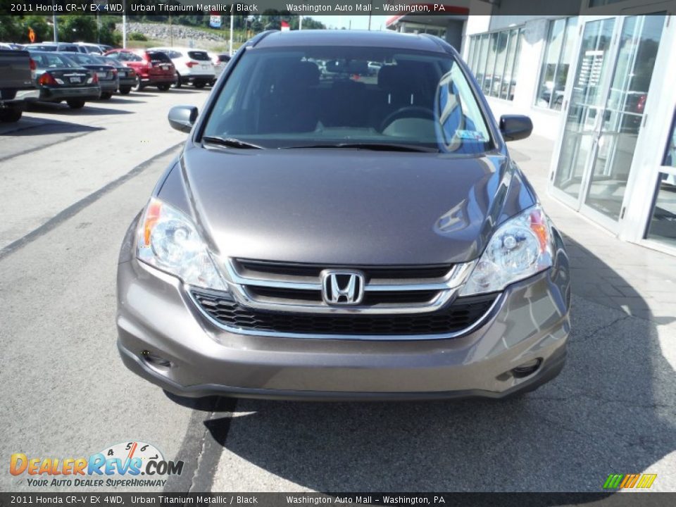 2011 Honda CR-V EX 4WD Urban Titanium Metallic / Black Photo #4