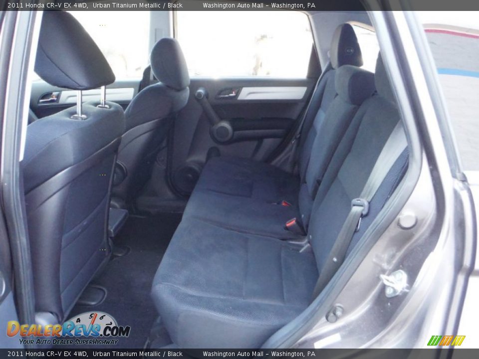 2011 Honda CR-V EX 4WD Urban Titanium Metallic / Black Photo #16