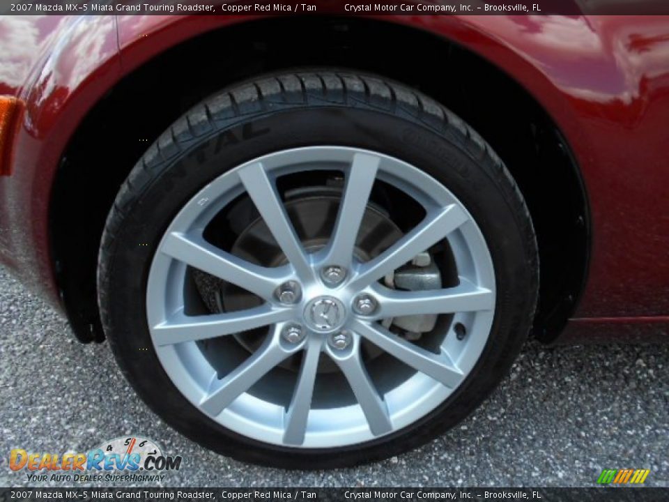 2007 Mazda MX-5 Miata Grand Touring Roadster Wheel Photo #16