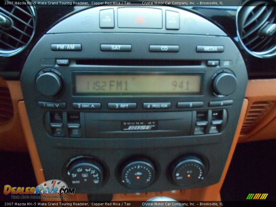Audio System of 2007 Mazda MX-5 Miata Grand Touring Roadster Photo #19