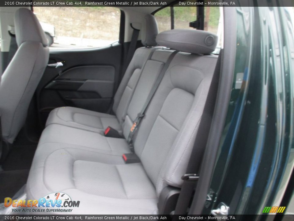 Rear Seat of 2016 Chevrolet Colorado LT Crew Cab 4x4 Photo #13