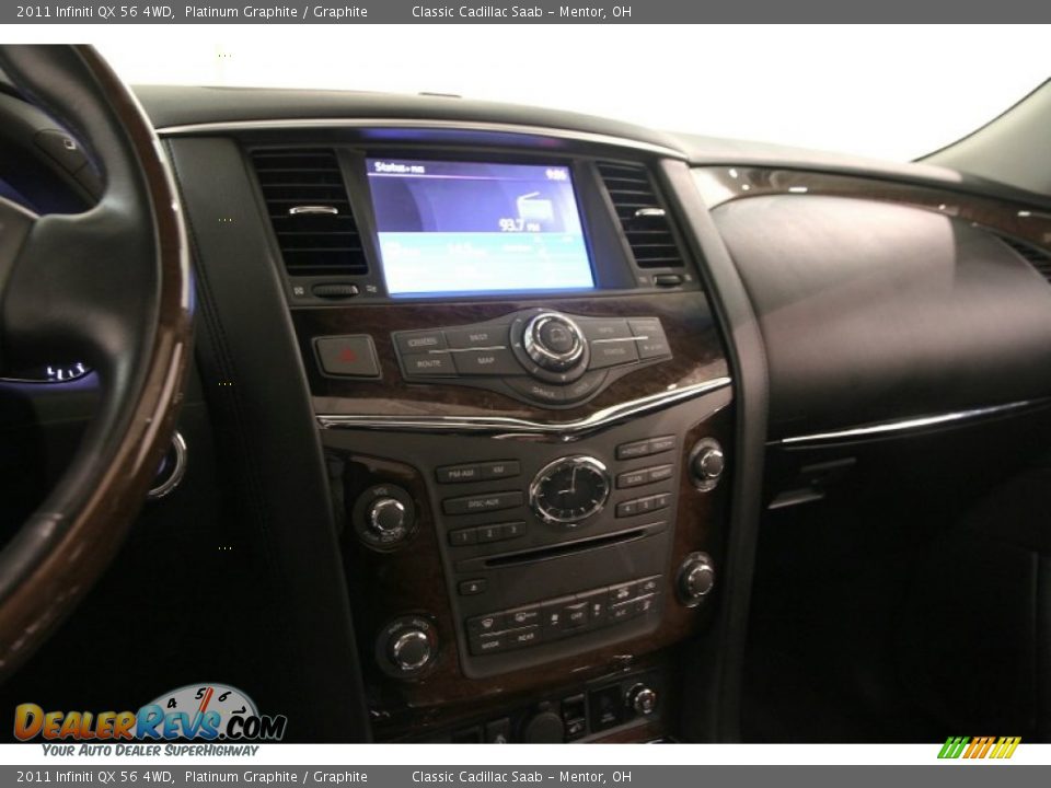 2011 Infiniti QX 56 4WD Platinum Graphite / Graphite Photo #8