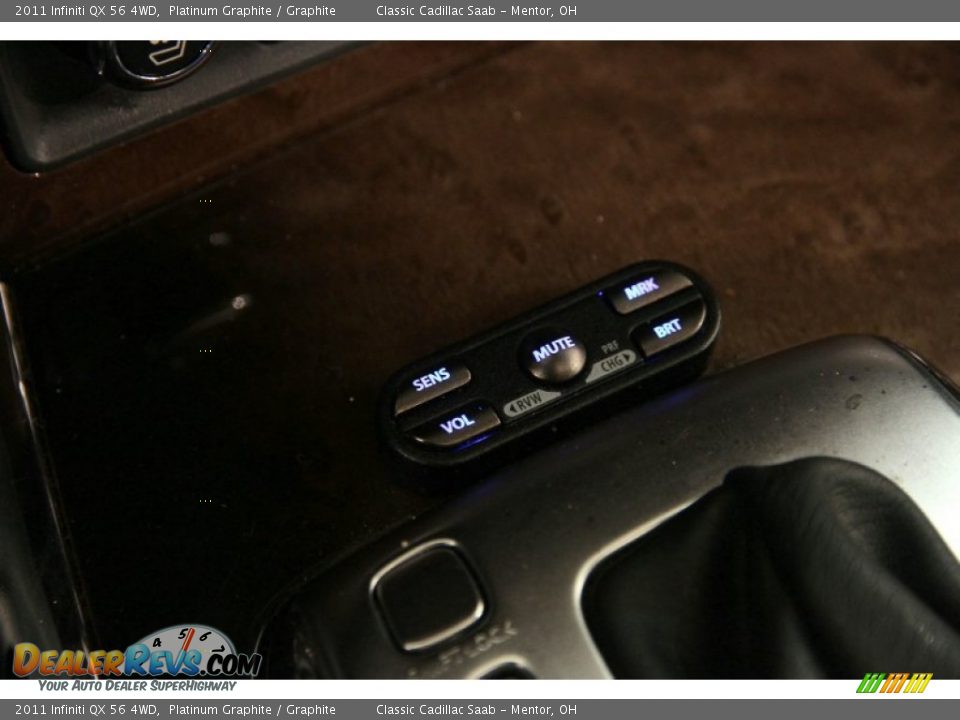 2011 Infiniti QX 56 4WD Platinum Graphite / Graphite Photo #13