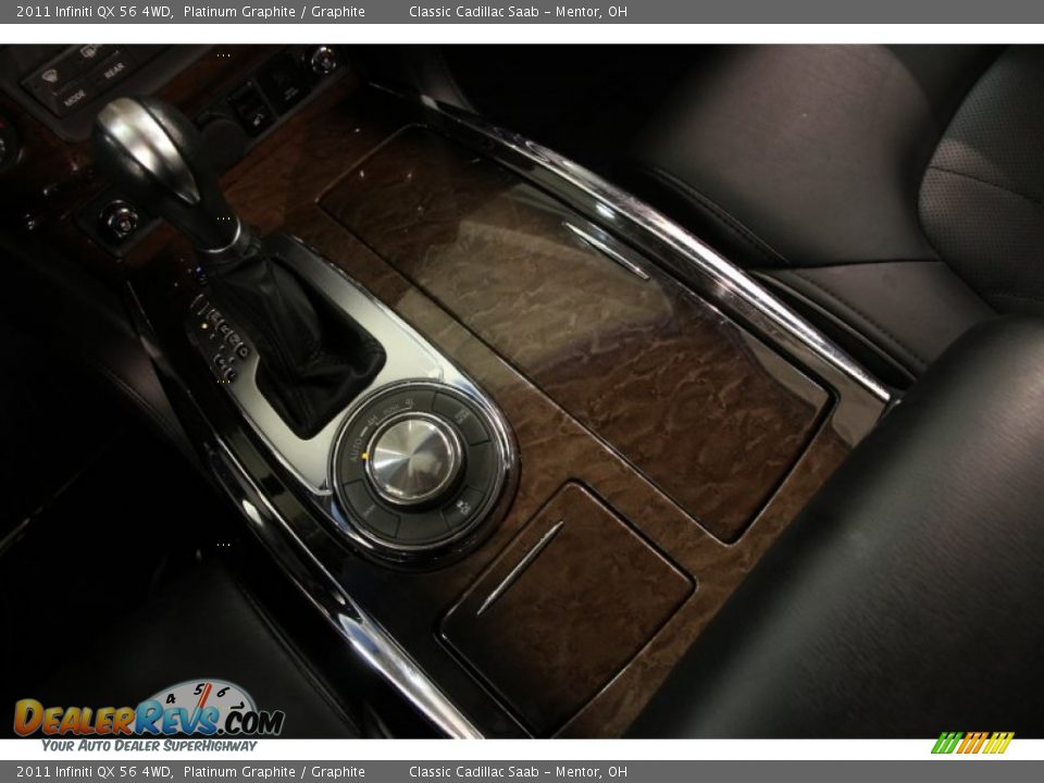 2011 Infiniti QX 56 4WD Platinum Graphite / Graphite Photo #14
