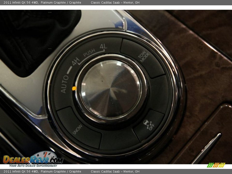 2011 Infiniti QX 56 4WD Platinum Graphite / Graphite Photo #16