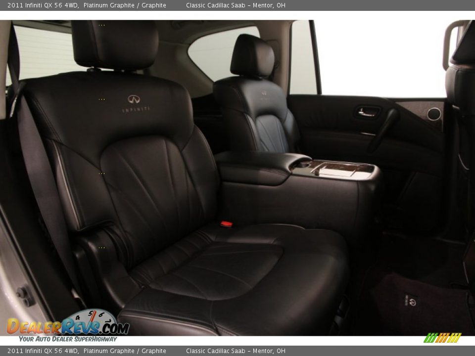 2011 Infiniti QX 56 4WD Platinum Graphite / Graphite Photo #19