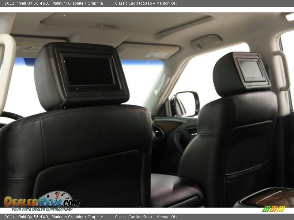 2011 Infiniti QX 56 4WD Platinum Graphite / Graphite Photo #21