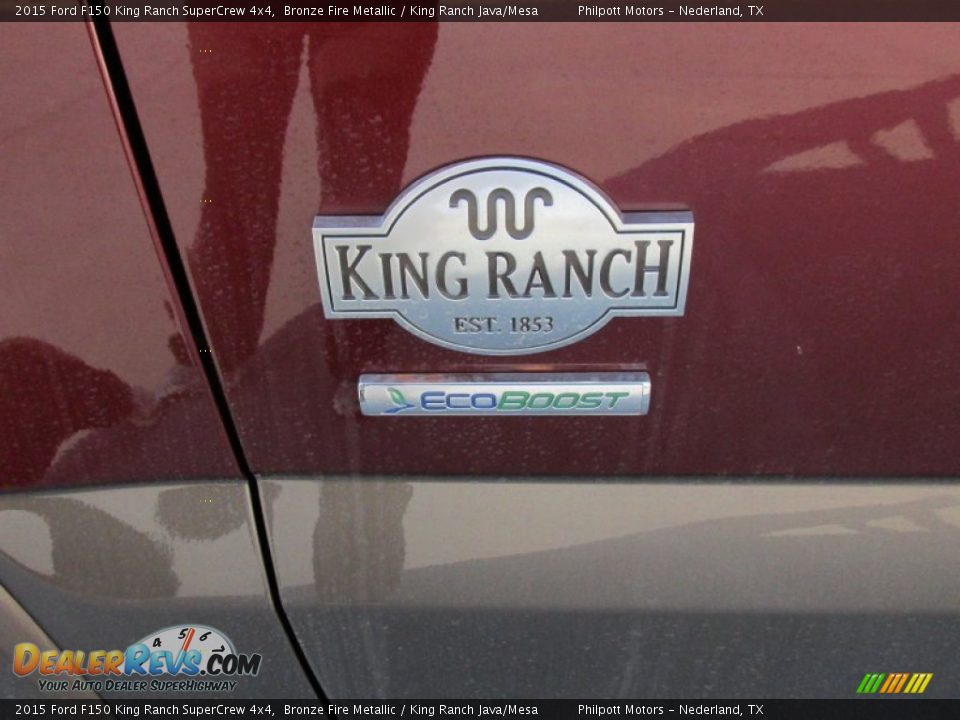 2015 Ford F150 King Ranch SuperCrew 4x4 Bronze Fire Metallic / King Ranch Java/Mesa Photo #13