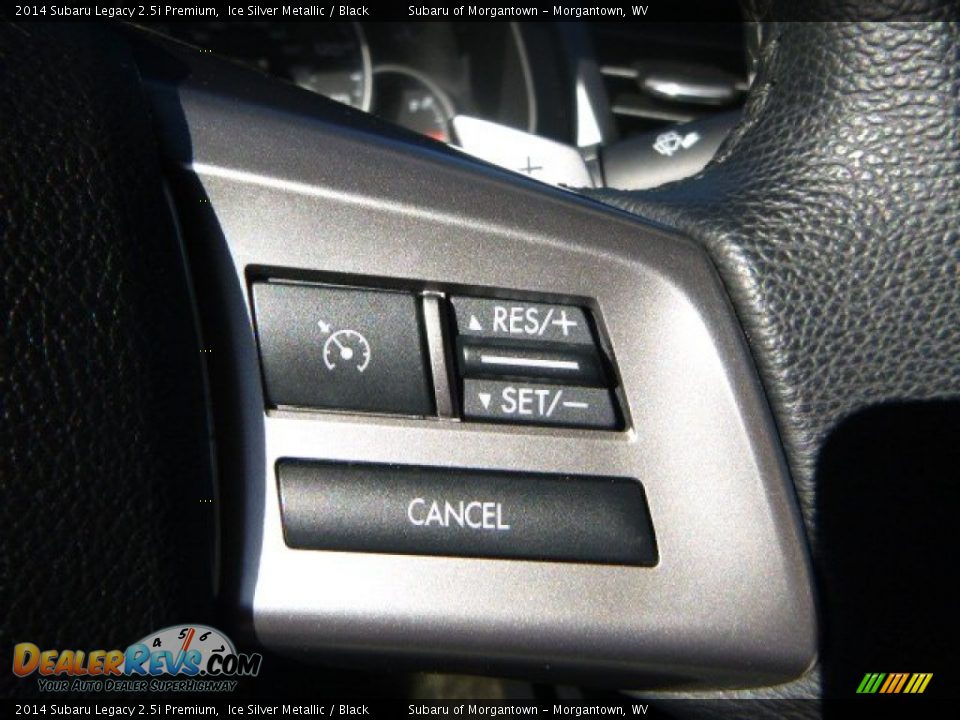 2014 Subaru Legacy 2.5i Premium Ice Silver Metallic / Black Photo #22
