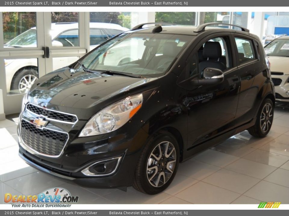 2015 Chevrolet Spark LT Black / Dark Pewter/Silver Photo #1