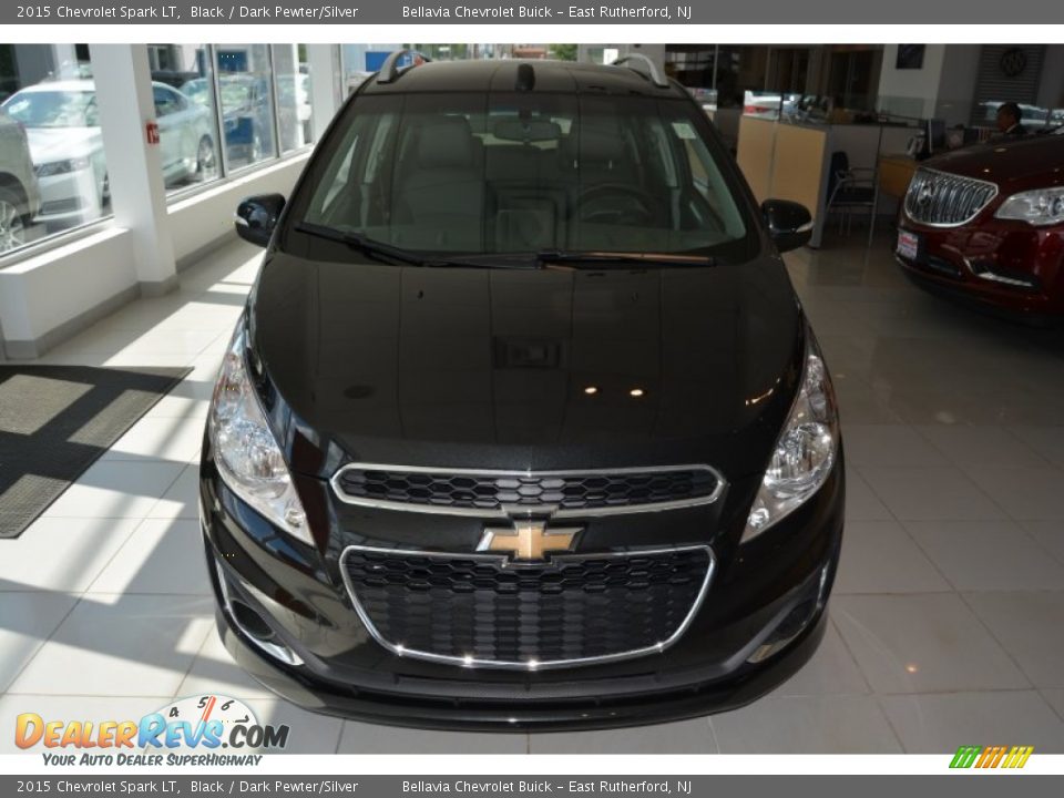2015 Chevrolet Spark LT Black / Dark Pewter/Silver Photo #2