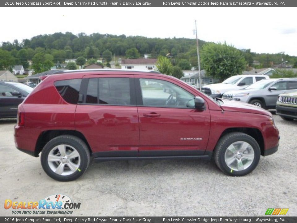 Deep Cherry Red Crystal Pearl 2016 Jeep Compass Sport 4x4 Photo #11