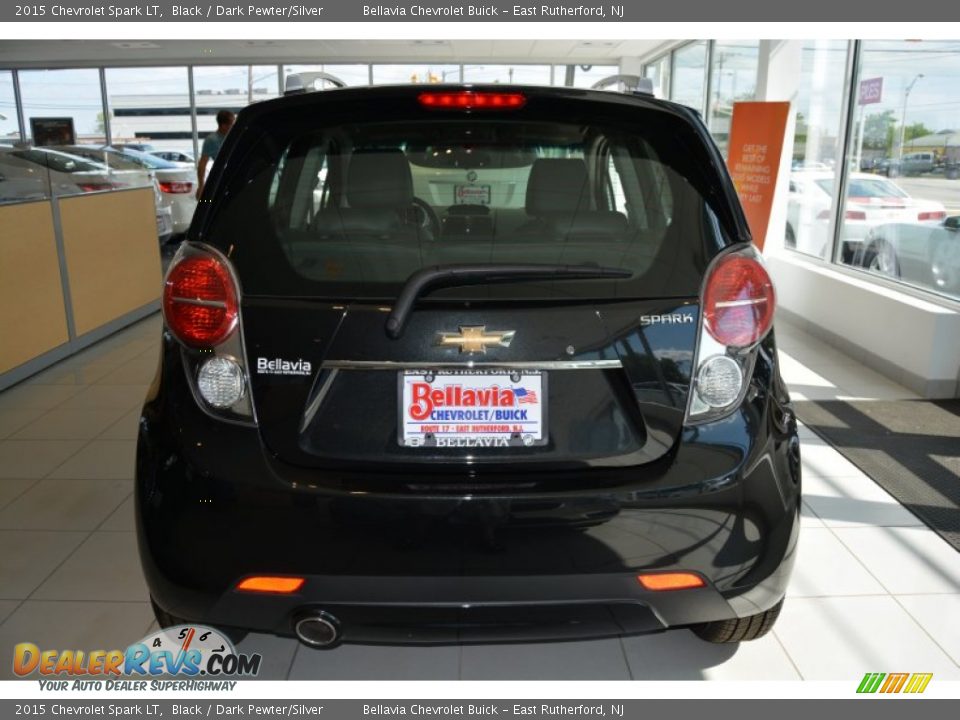 2015 Chevrolet Spark LT Black / Dark Pewter/Silver Photo #5