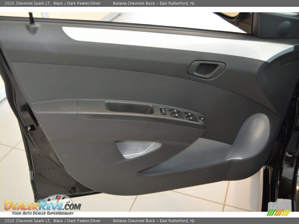 2015 Chevrolet Spark LT Black / Dark Pewter/Silver Photo #6