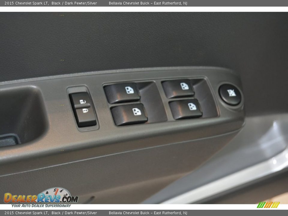 2015 Chevrolet Spark LT Black / Dark Pewter/Silver Photo #7