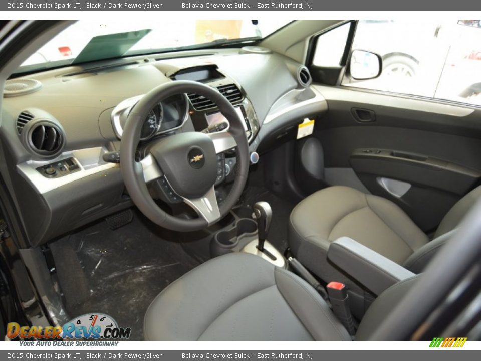 2015 Chevrolet Spark LT Black / Dark Pewter/Silver Photo #8