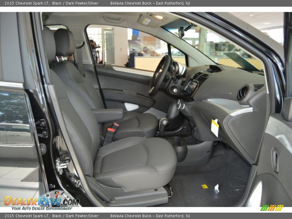 2015 Chevrolet Spark LT Black / Dark Pewter/Silver Photo #10