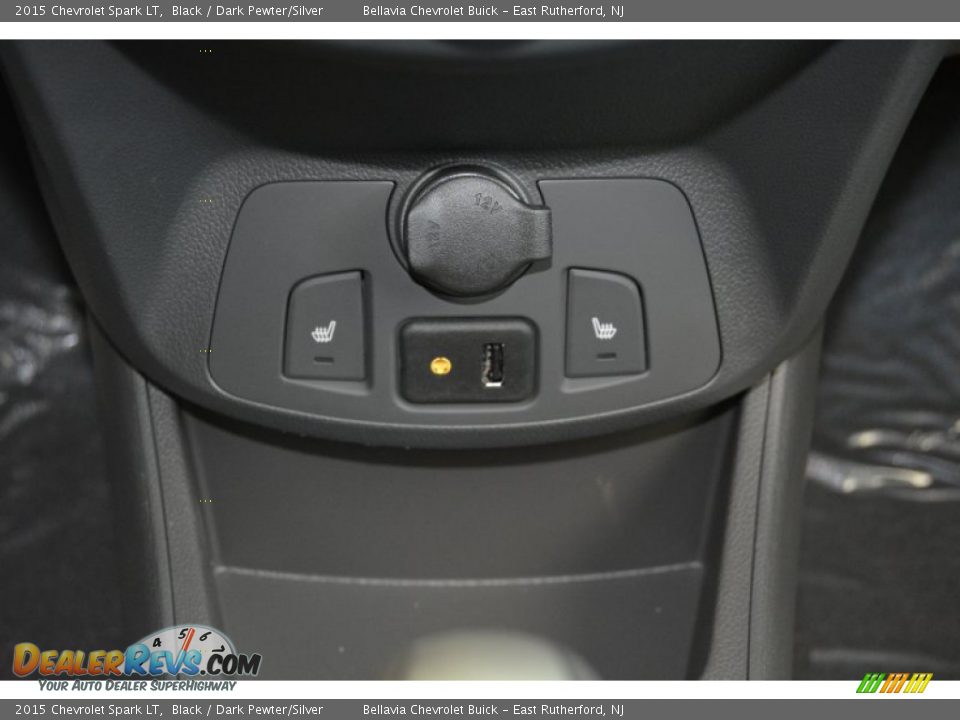 2015 Chevrolet Spark LT Black / Dark Pewter/Silver Photo #14