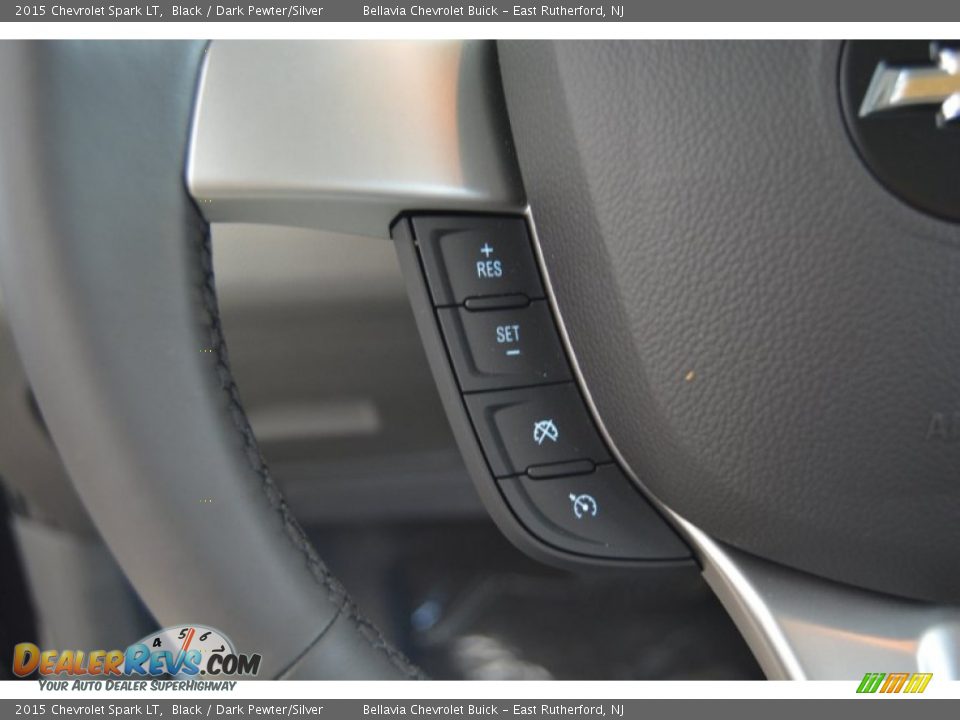 2015 Chevrolet Spark LT Black / Dark Pewter/Silver Photo #17