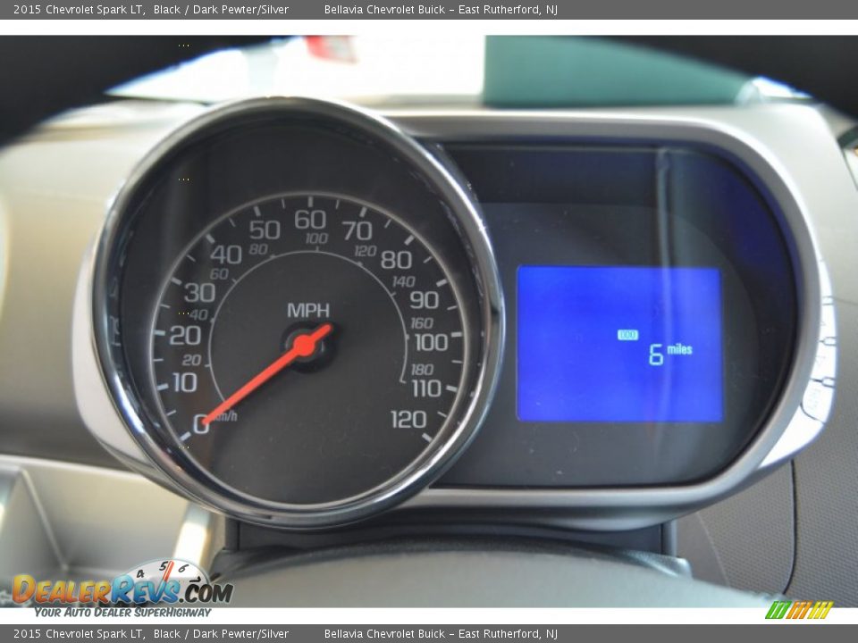 2015 Chevrolet Spark LT Black / Dark Pewter/Silver Photo #19