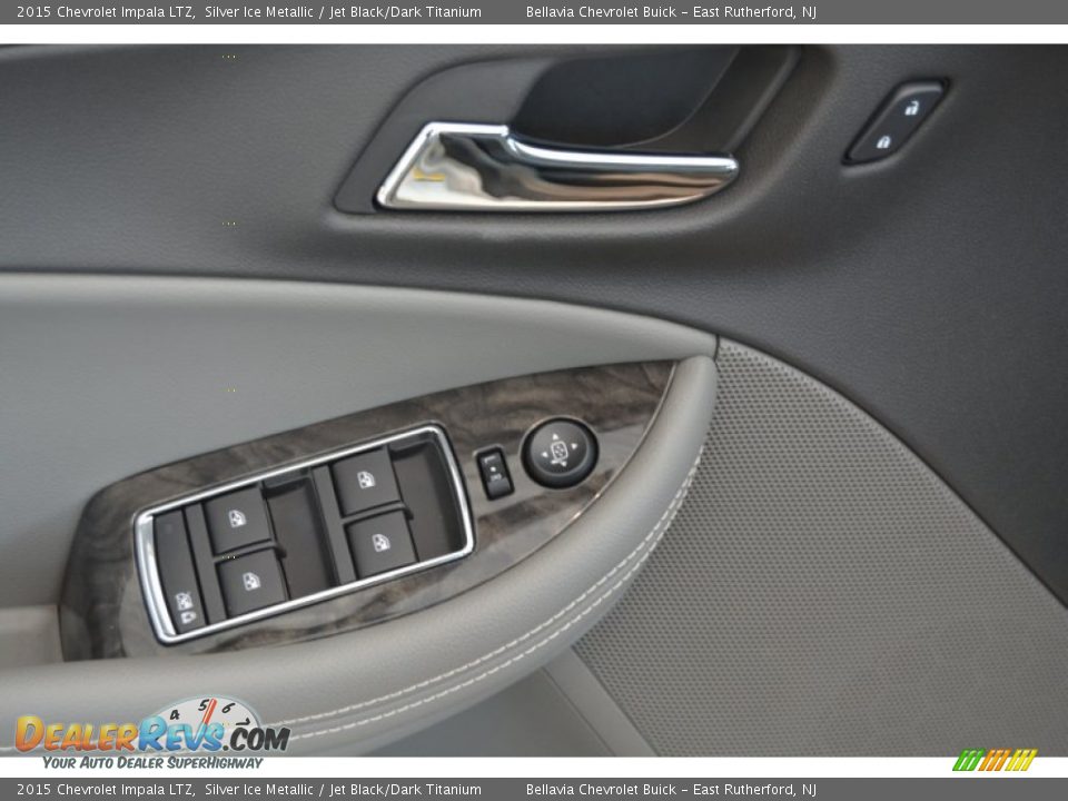 2015 Chevrolet Impala LTZ Silver Ice Metallic / Jet Black/Dark Titanium Photo #6