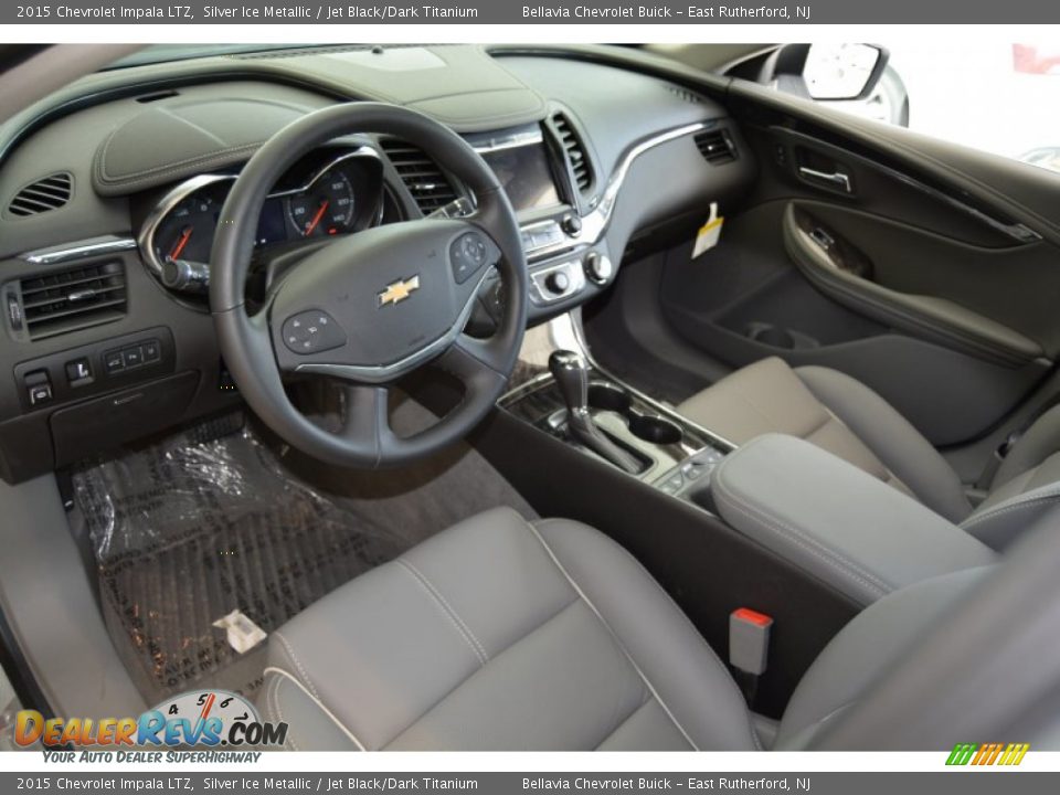2015 Chevrolet Impala LTZ Silver Ice Metallic / Jet Black/Dark Titanium Photo #7