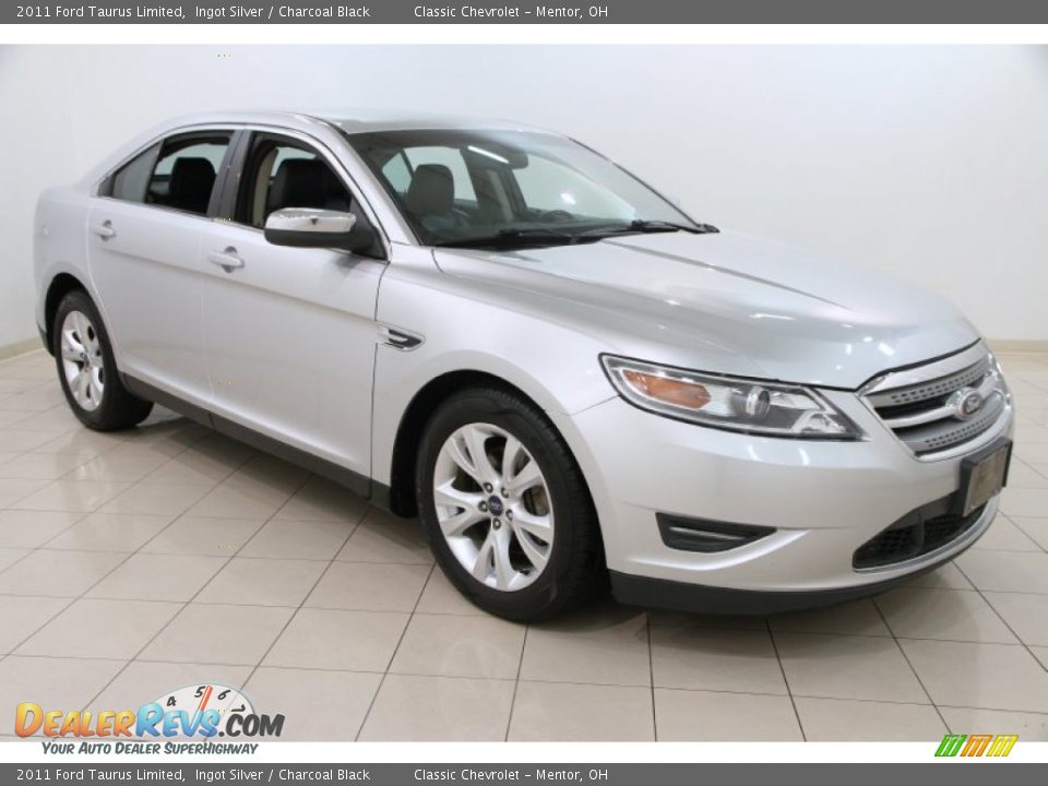 2011 Ford Taurus Limited Ingot Silver / Charcoal Black Photo #1