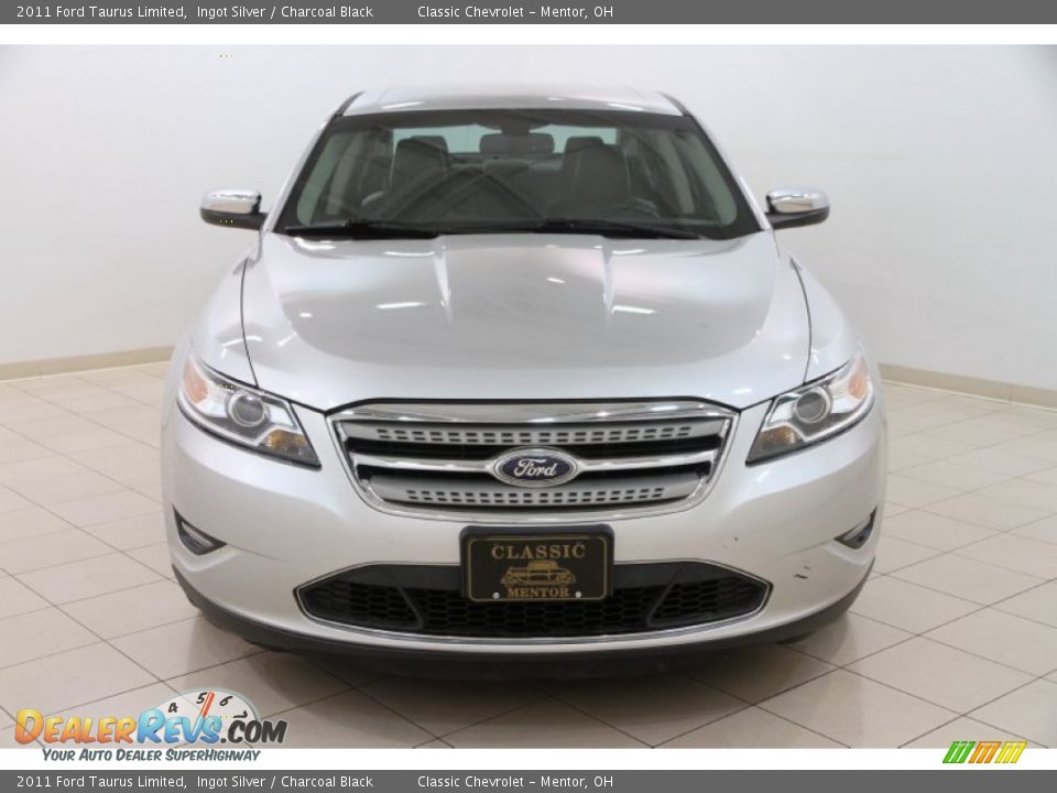 2011 Ford Taurus Limited Ingot Silver / Charcoal Black Photo #2
