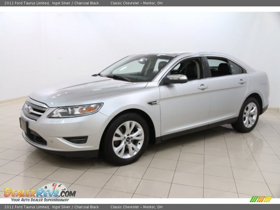 2011 Ford Taurus Limited Ingot Silver / Charcoal Black Photo #3