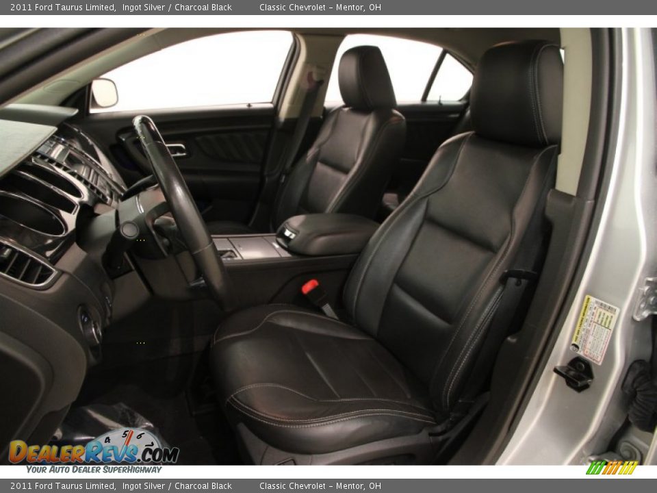 2011 Ford Taurus Limited Ingot Silver / Charcoal Black Photo #5