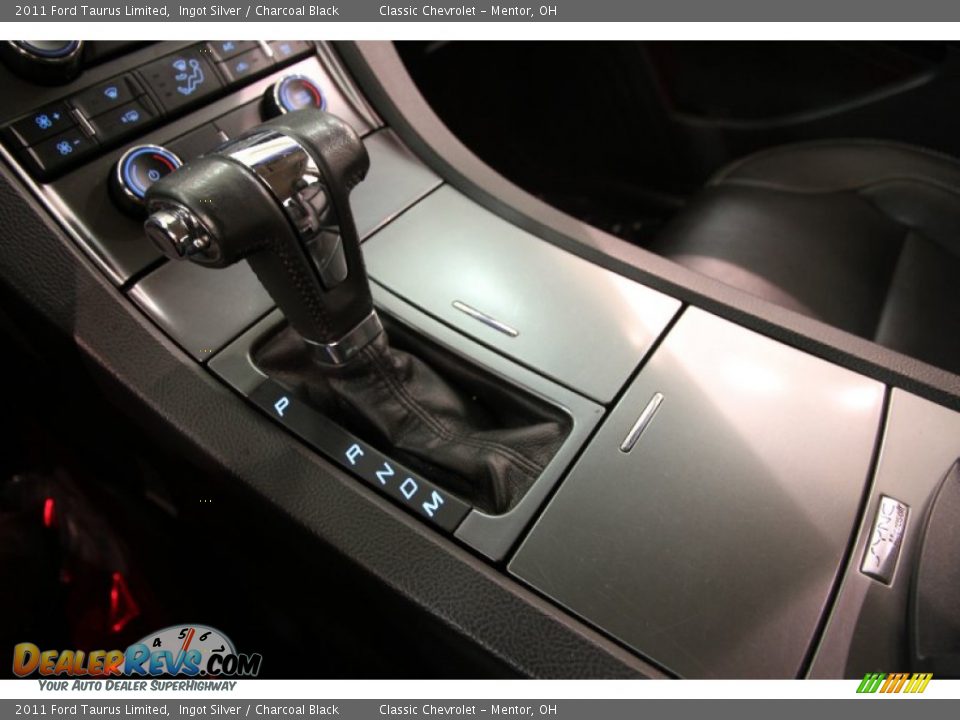 2011 Ford Taurus Limited Ingot Silver / Charcoal Black Photo #10