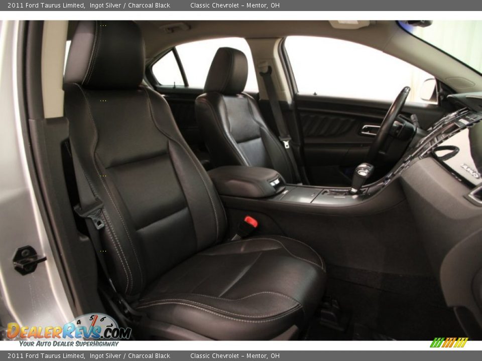 2011 Ford Taurus Limited Ingot Silver / Charcoal Black Photo #12