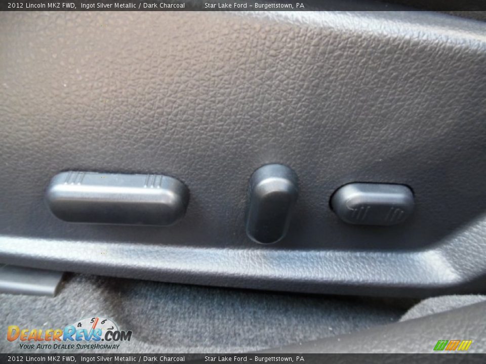 2012 Lincoln MKZ FWD Ingot Silver Metallic / Dark Charcoal Photo #15