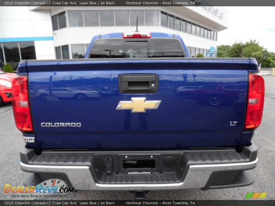 2016 Chevrolet Colorado LT Crew Cab 4x4 Laser Blue / Jet Black Photo #7