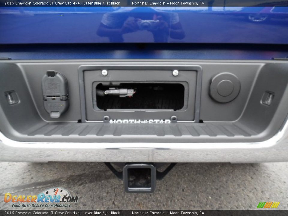 2016 Chevrolet Colorado LT Crew Cab 4x4 Laser Blue / Jet Black Photo #8