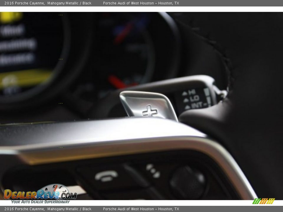 2016 Porsche Cayenne Mahogany Metallic / Black Photo #28