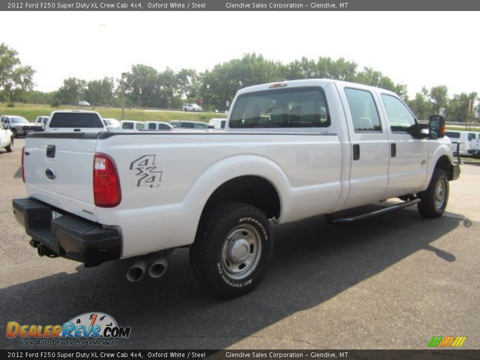 2012 Ford F250 Super Duty XL Crew Cab 4x4 Oxford White / Steel Photo #3