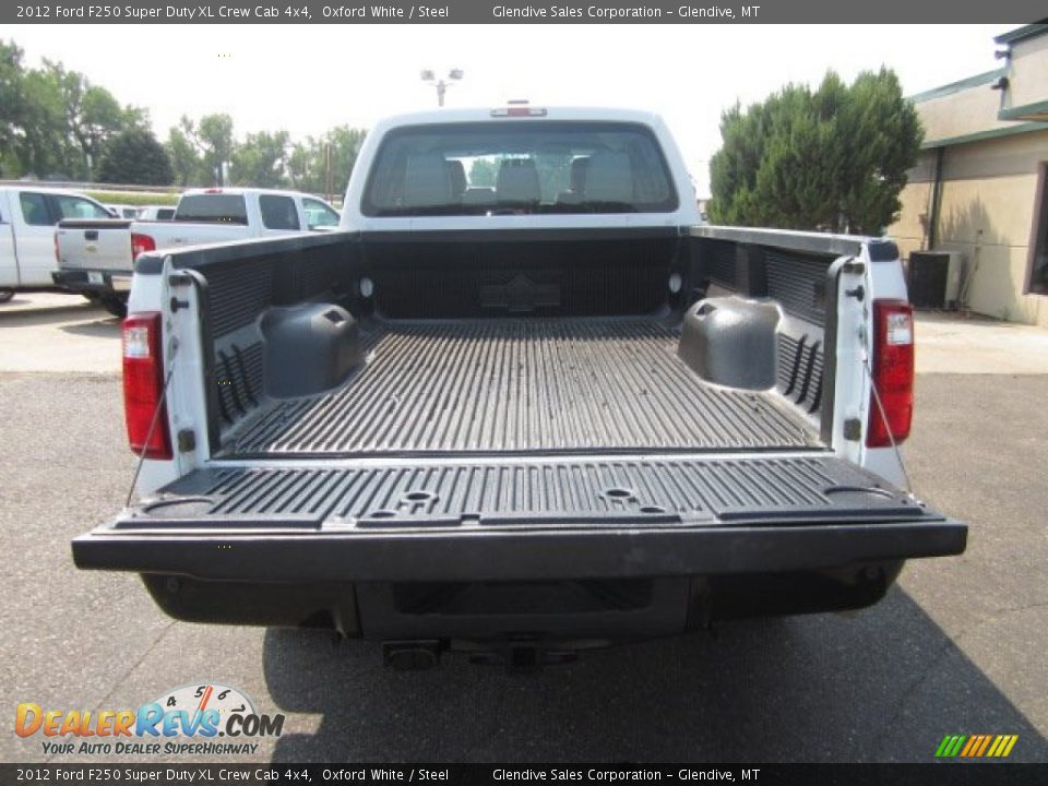 2012 Ford F250 Super Duty XL Crew Cab 4x4 Oxford White / Steel Photo #6