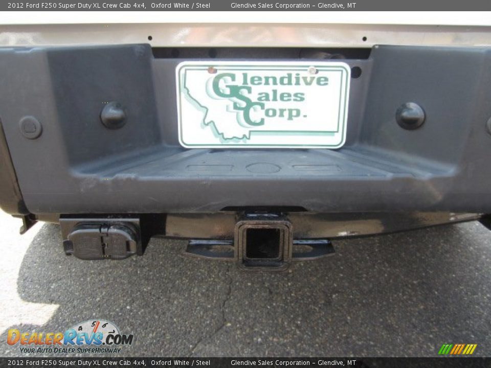 2012 Ford F250 Super Duty XL Crew Cab 4x4 Oxford White / Steel Photo #13
