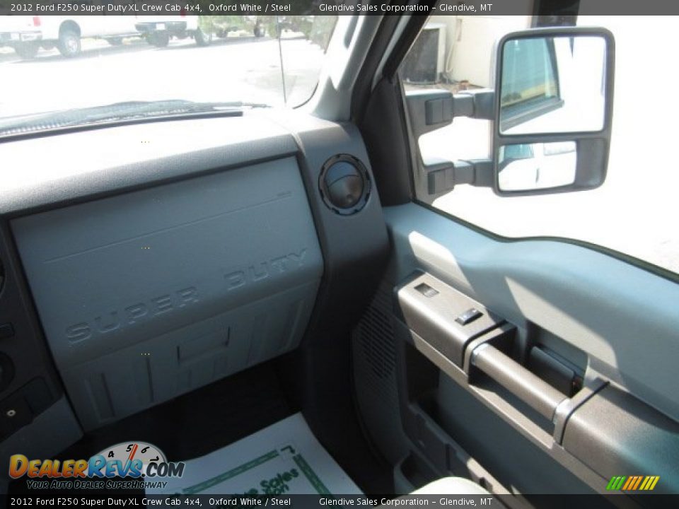 2012 Ford F250 Super Duty XL Crew Cab 4x4 Oxford White / Steel Photo #20