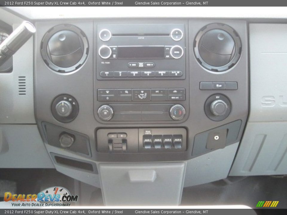 2012 Ford F250 Super Duty XL Crew Cab 4x4 Oxford White / Steel Photo #21