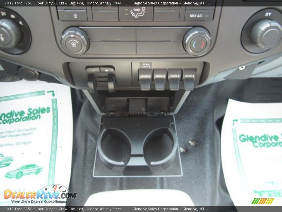 2012 Ford F250 Super Duty XL Crew Cab 4x4 Oxford White / Steel Photo #22