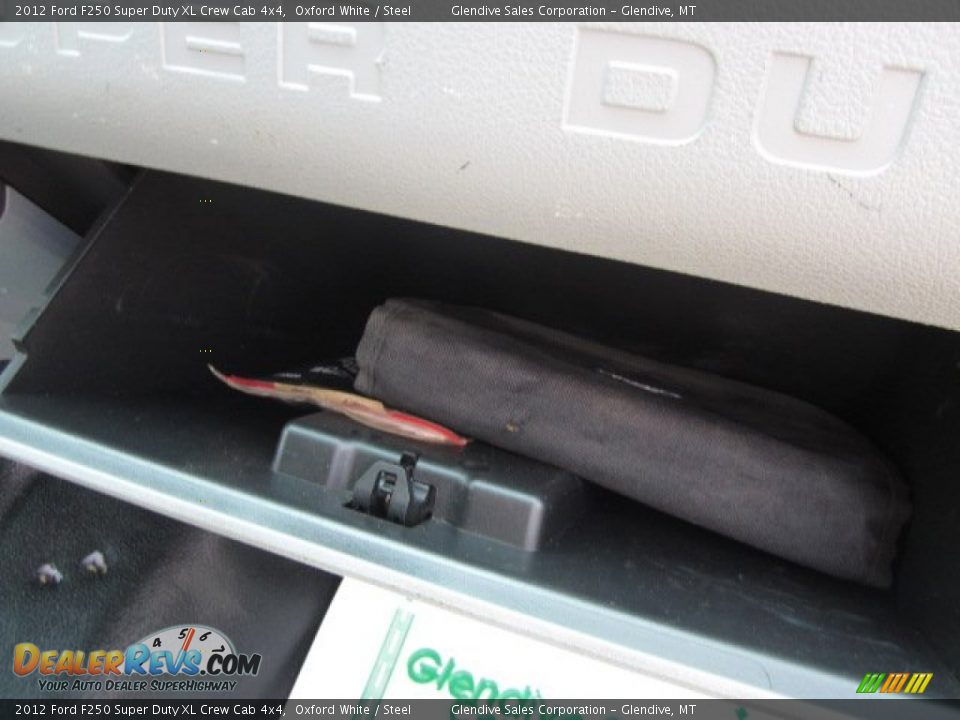 2012 Ford F250 Super Duty XL Crew Cab 4x4 Oxford White / Steel Photo #23