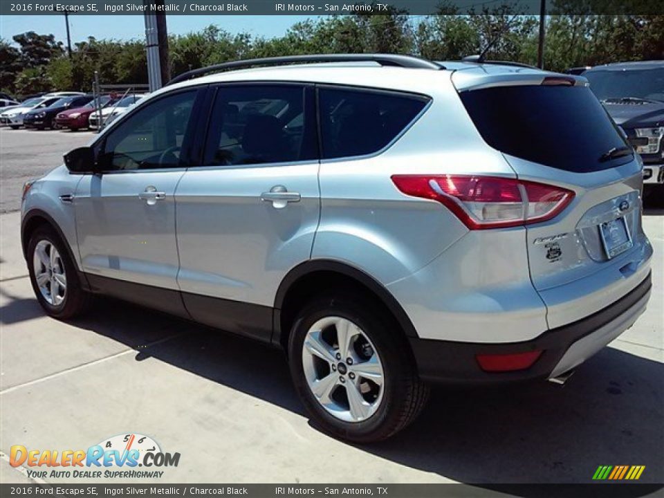 2016 Ford Escape SE Ingot Silver Metallic / Charcoal Black Photo #7