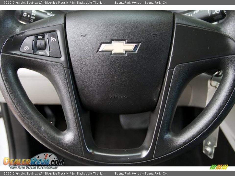 2010 Chevrolet Equinox LS Silver Ice Metallic / Jet Black/Light Titanium Photo #11